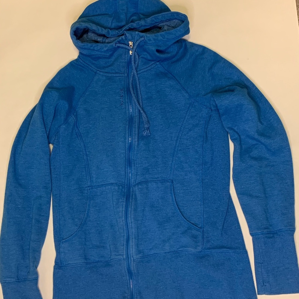 Reebok blue hoodie